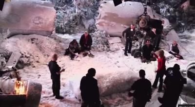 Y R  Behind the Scenes of the Plane Crash   February 25  2015   YouTube