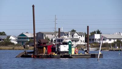 Dredging in the Little Assawoman Bay