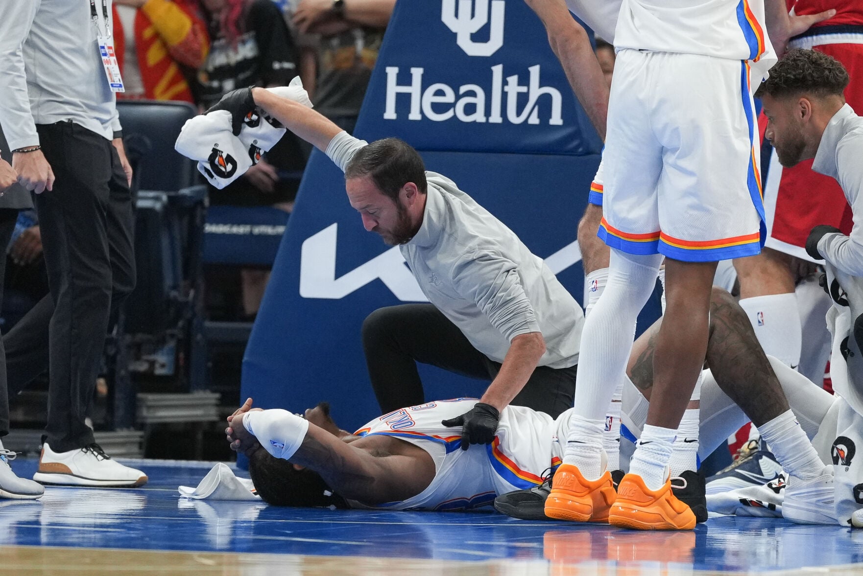 Clippers Thunder Basketball
