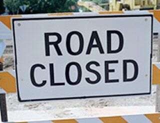 List of Del. Road Closures Due to Weather