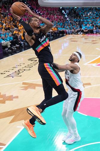 Trail Blazers Spurs Basketball