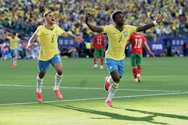 Morocco Brazil WCup Soccer