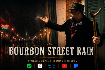 New Orleans Native Brett Louis Thomas Releases "Bourbon Street Rain," A Cresent City Country Anthem About Resilience