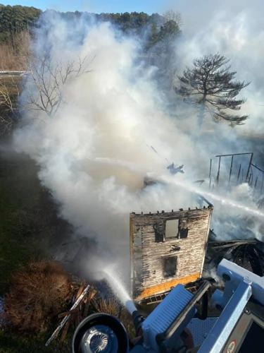 Home Destroyed, Post Office Damaged in Accomack County Fire
