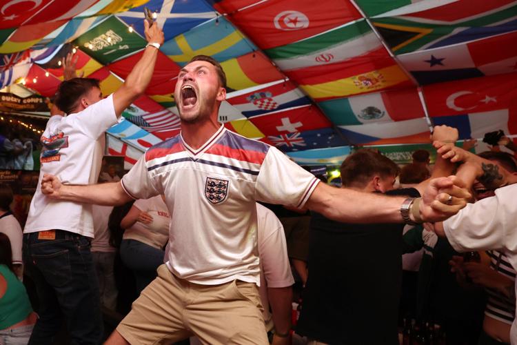 APTOPIX England WCup Soccer Reaction