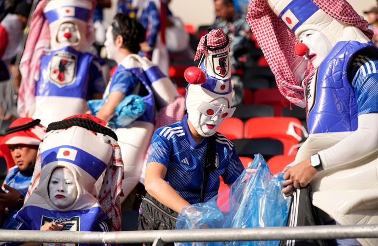 WCup Japan Cleans Up Soccer
