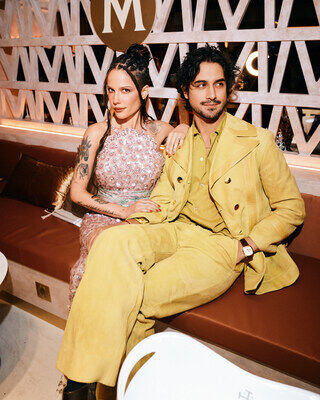 HEIDI KLUM AND LAW ROACH PARTY WITH ADRIANA LIMA, HALSEY, STEPHEN LIBBY AND LUCIEN LAVISCOUNT TO CELEBRATE THE LAUNCH OF THE HOUSE OF MAGNUM®