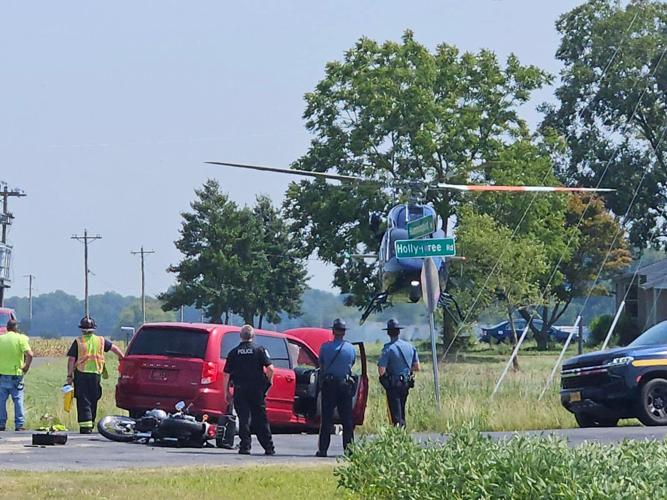 Motorcyclist Seriously Injured in Ellendale Crash