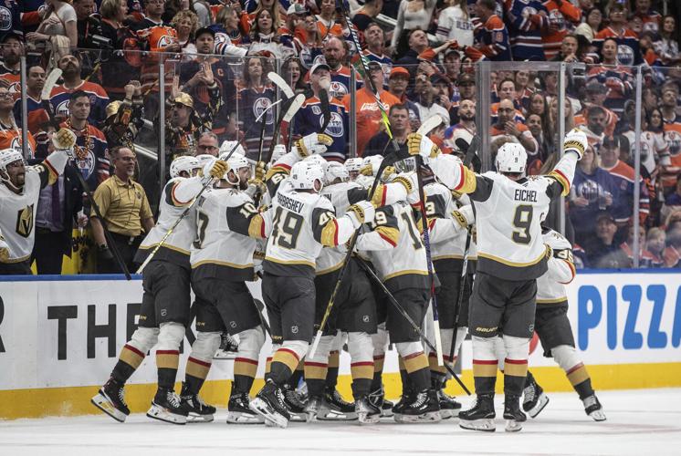 Golden Knights Oilers Hockey