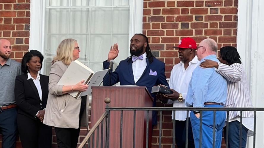 Nock Sworn In