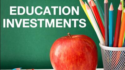 Education Investments Graphic