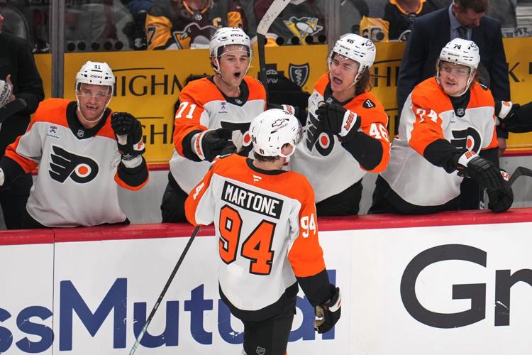 Flyers Penguins Hockey