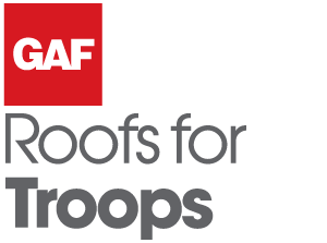 The Roof Guys Offers $250 Military Rebate Through GAF Roofs for Troops Program