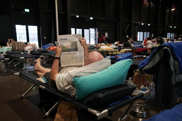 Europe Wildfires Evacuees