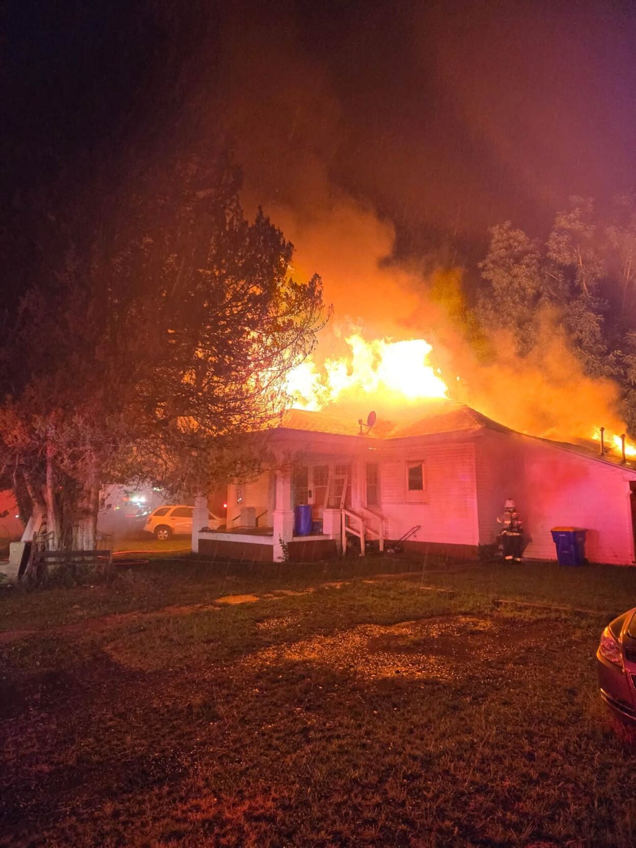 Laurel fire