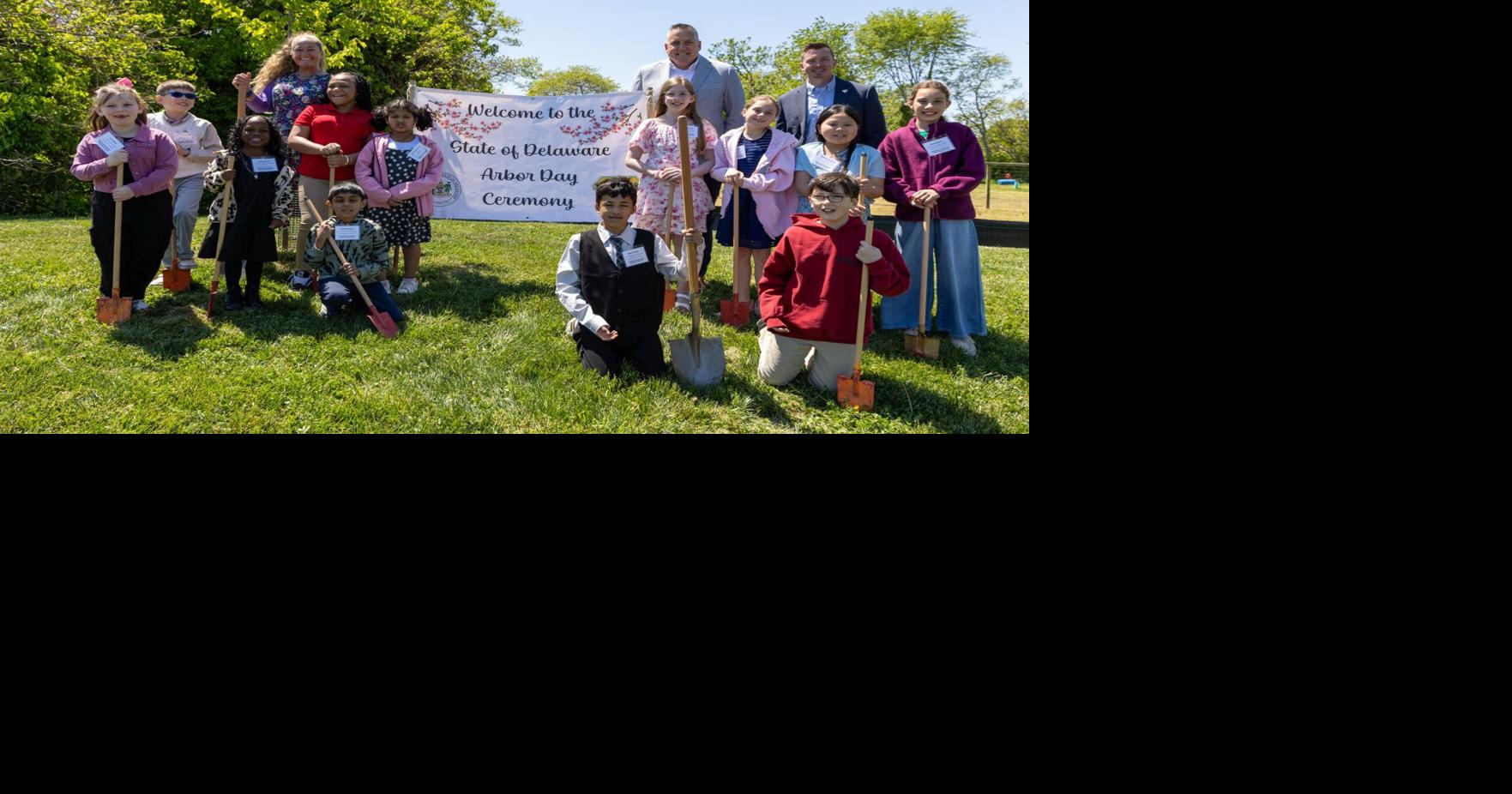 Delaware students celebrated at 2026 Statewide Arbor Day Ceremony