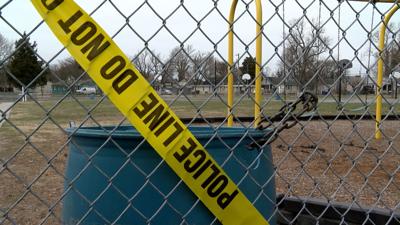 Caution Tape in Seaford