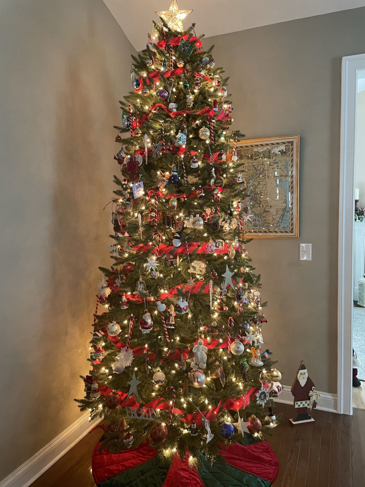 Carol and Dennis Hartline’s tree in Millville, DE