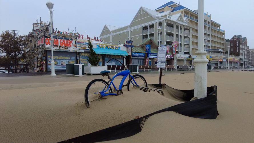 Bike Burried in Sand