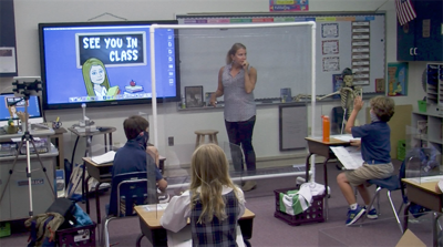 Worcester Preparatory School in Week Three of In-person Learning