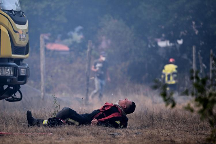 APTOPIX France Wildfires