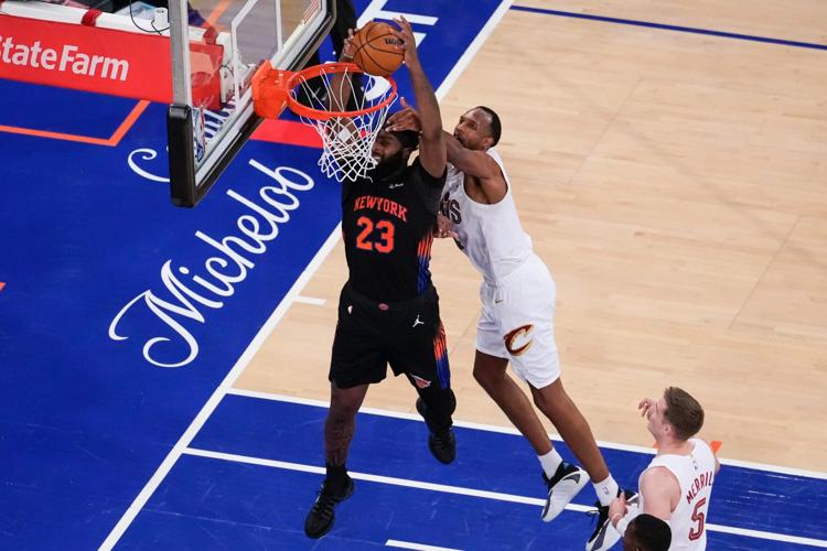 Cavaliers Knicks Basketball