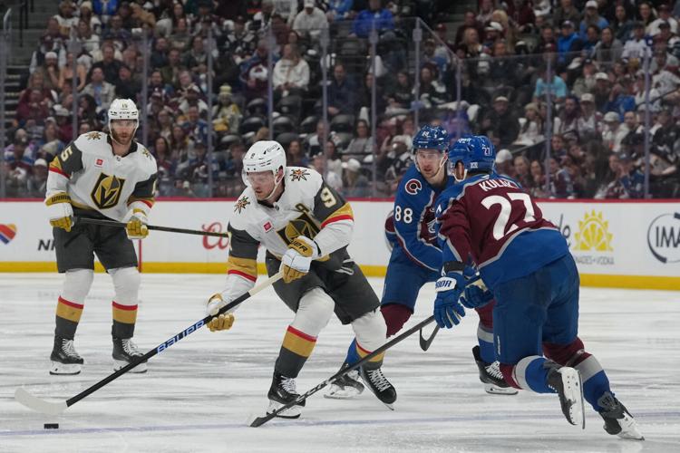 Golden Knights Avalanche Hockey