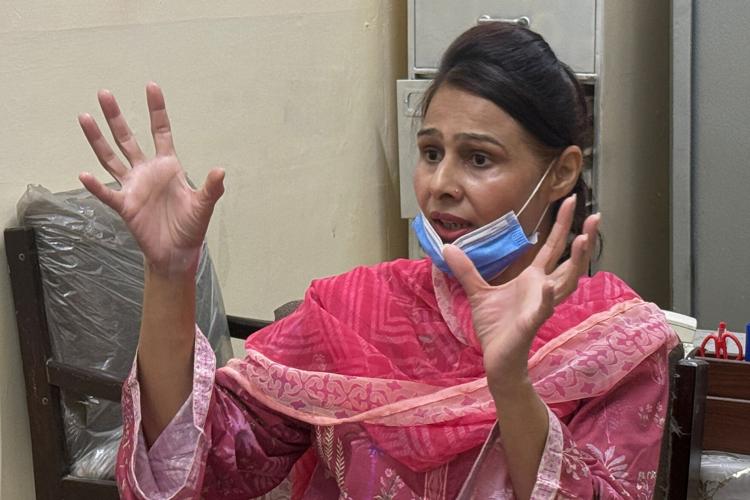 Pakistan Hospital Fire Nurse