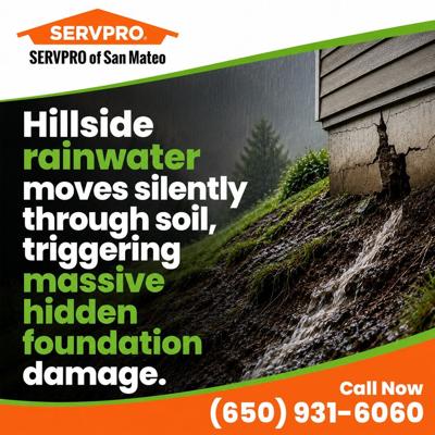 SERVPRO® of San Mateo provides 24/7 water damage restoration for homeowners