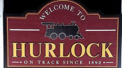 Town of Hurlock's official sign