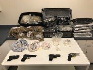 Three Month Drug Investigation from DSP Leads to Multiple Drug and Weapon Charges