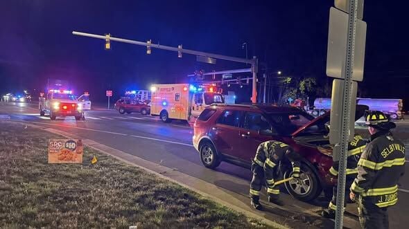 One hospitalized after head-on crash in Selbyville