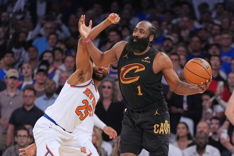 Cavaliers Knicks Basketball
