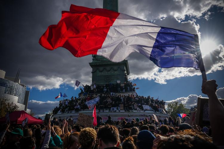 APTOPIX France School Protests