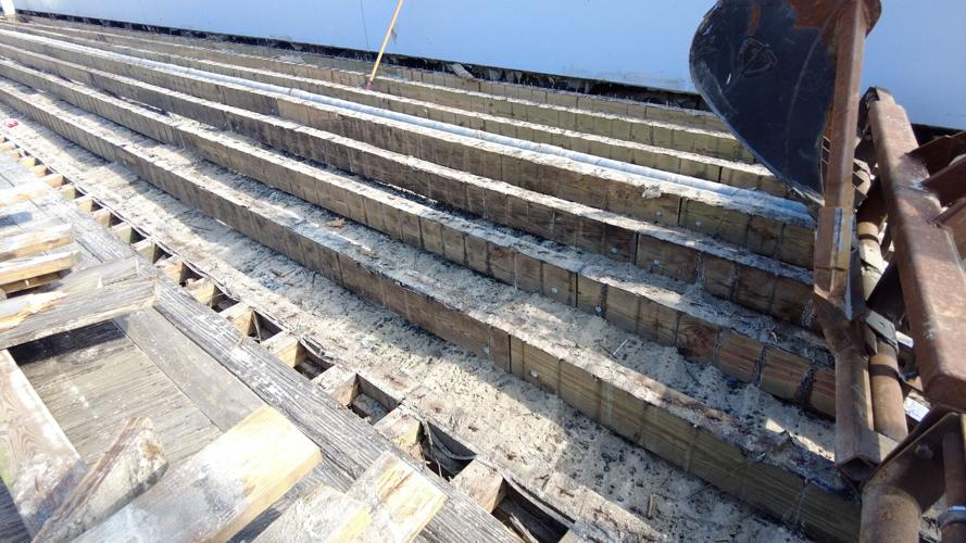 Boardwalk re-decking