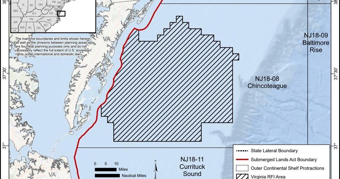 Feds explore allowing mineral mining off Virginia's Eastern Shore