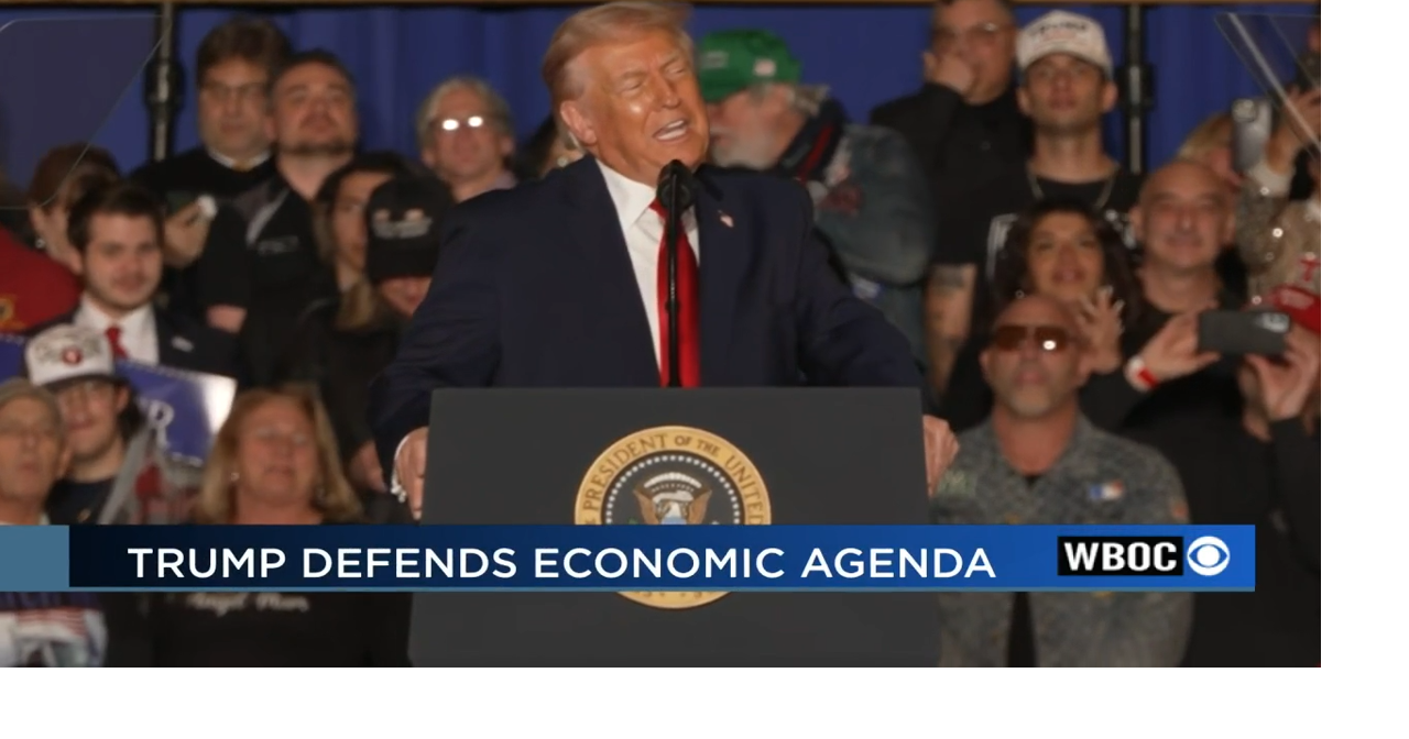 Trump Defends Economic Agenda In PA | Latest News | wboc.com