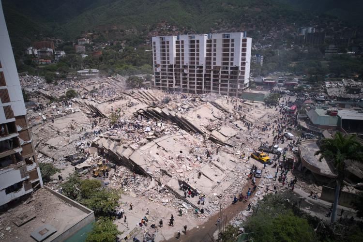 APTOPIX Venezuela Earthquake
