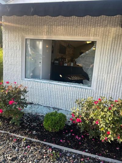 Vanderwende's Farm Creamery broke window