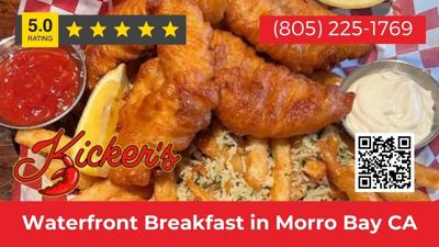 Kicker's Highlights Waterfront Breakfast Dining in Morro Bay