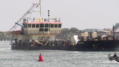 Army Corps Dredge