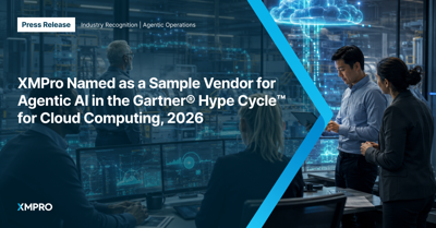 XMPro Named as a Sample Vendor for Agentic AI category in the Gartner® Hype Cycle™ for Cloud Computing, 2026