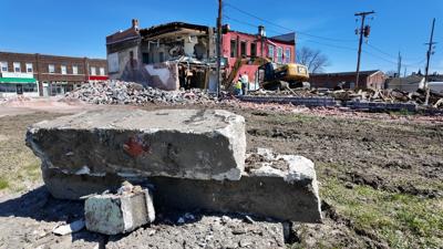 Project site on W. Main Street