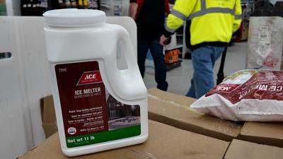 Ice Melt and Salt in High Demand Ahead of Snowstorm