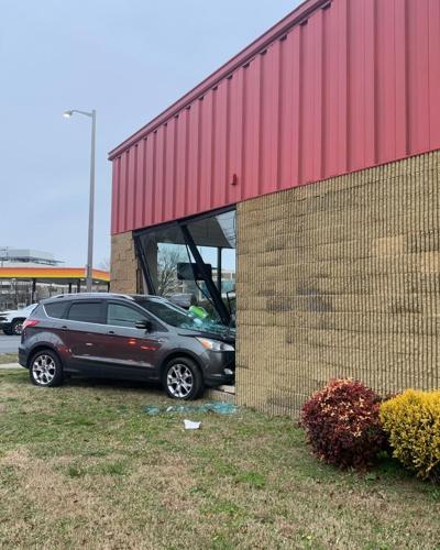 Car into Salvation Army