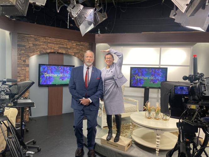 Jimmy and TidalHealth’s Dr. Karen Barbosa