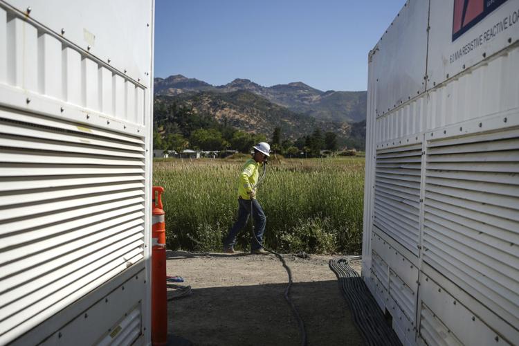 California Wildfires Clean Energy