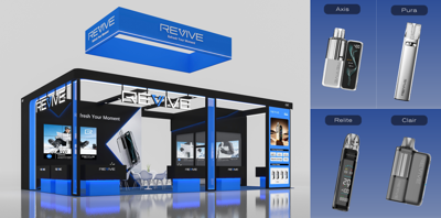 REVIVE Makes Landmark French Debut at VAPEXPO Paris 2026 with Four Exclusive Product Lines