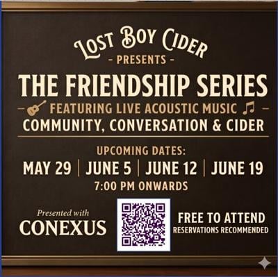 Lost Boy Cider and Perdata.ai announce the Friendship Night Friday Series