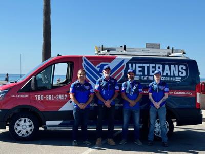 Oceanside Air Conditioning Contractor, Veterans Heating, Air Conditioning, Plumbing and Electrical, Delivers Reliable Cooling Solutions for Year-Round Comfort